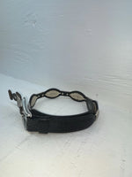 New Black Genuine Leather Nocona Tooled 28” Belt #2216401 JJ-116