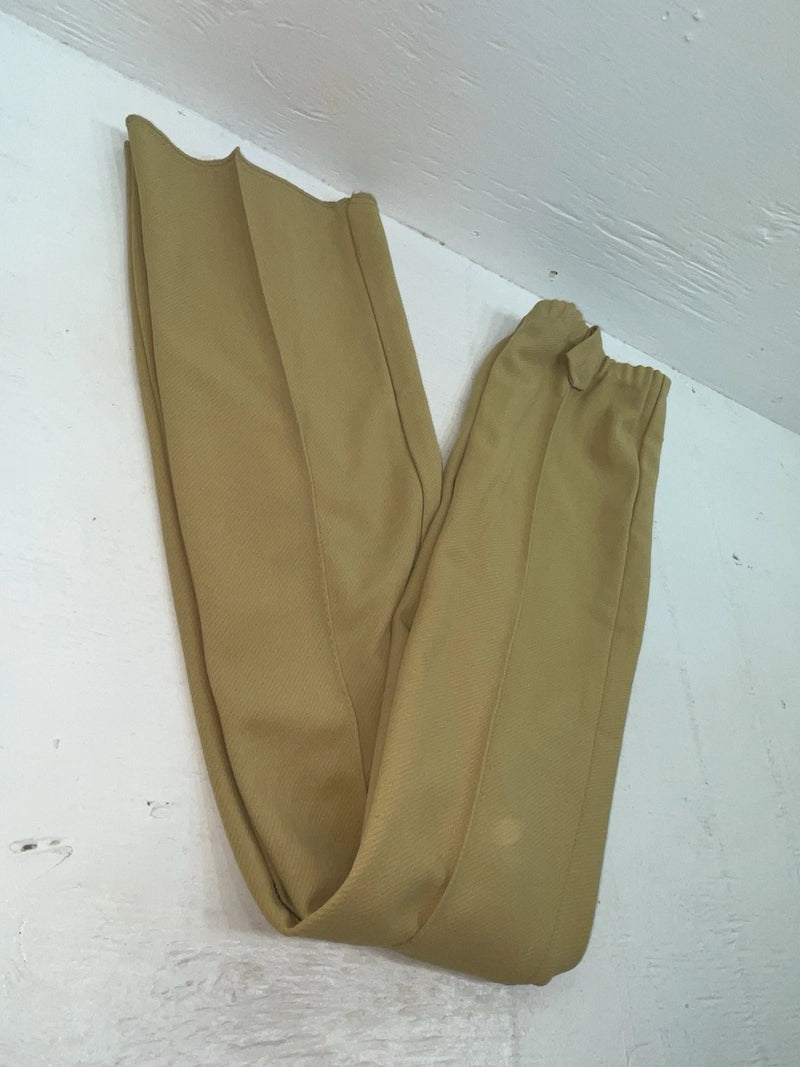 New Vintage Yellow Fenton Polyester Pants #310 VV-36
