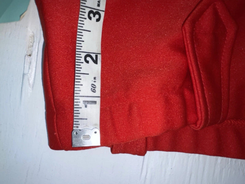 New Vintage Red Western Heritage Polyester Pants #G31 ZZ-76