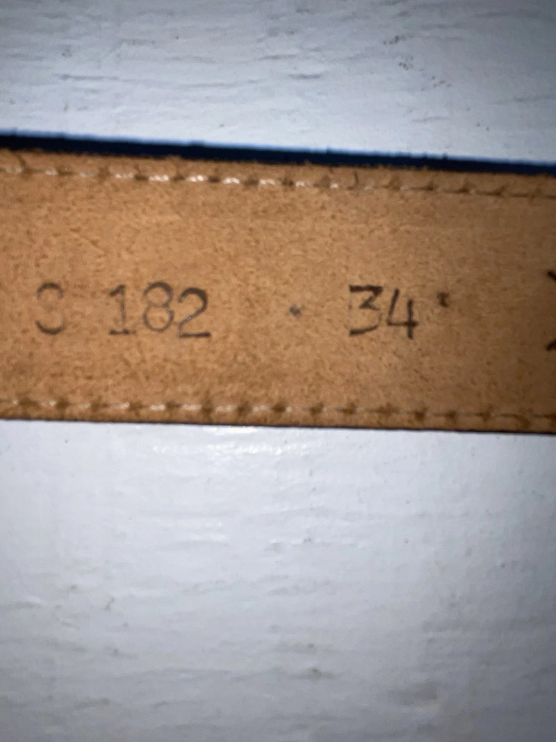New Brown Genuine Leather Nocona Textured 34” Belt #182 JJ-22