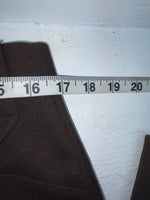 New Vintage Brown Circle S Polyester Pants #CSLP2 XX-85