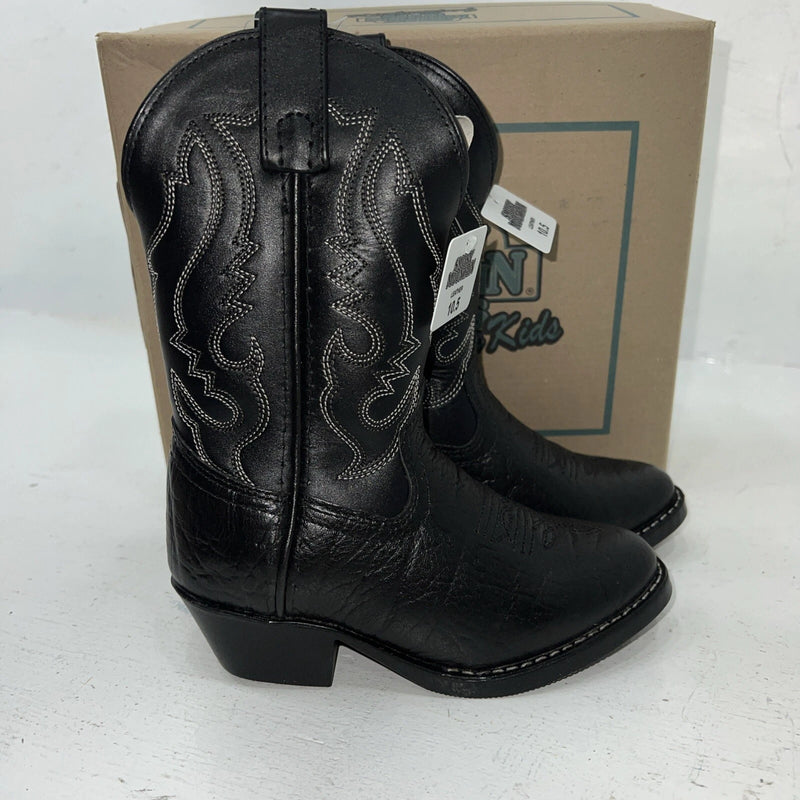 New Children’s Black Smoky Mountain Cowboy Boots. 1117 C 10.5 10 1/2. 24-65