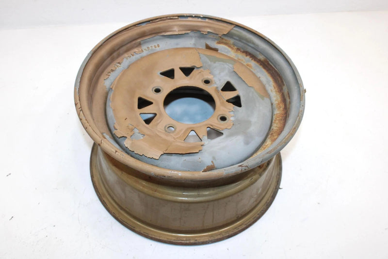97 Arctic Cat Bearcat 454 2x4 Oem Front Wheel Rim 12x6.5 0402-169 AA11