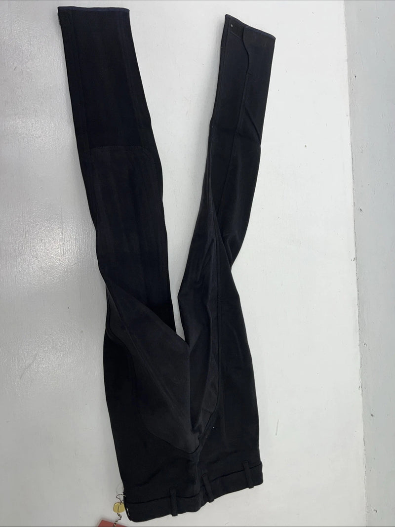New Women’s Black Vequi Comfort English Riding Breeches. 24 L 6900 G-19