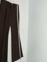 New Vintage Brown Dickson Jenkins Polyester Pants #5991 ZZ-88