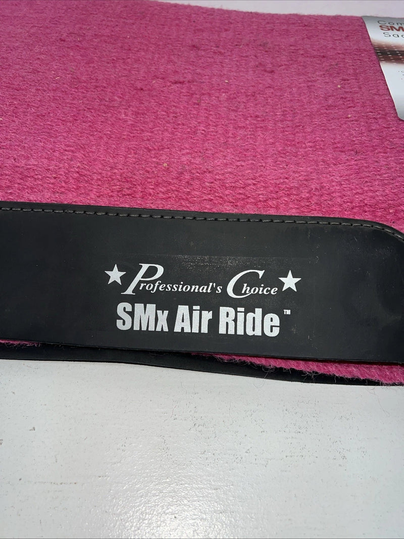 New Professionals Choice Pink Wool SMx Air Ride Saddle Pad 30x34 Pad-17