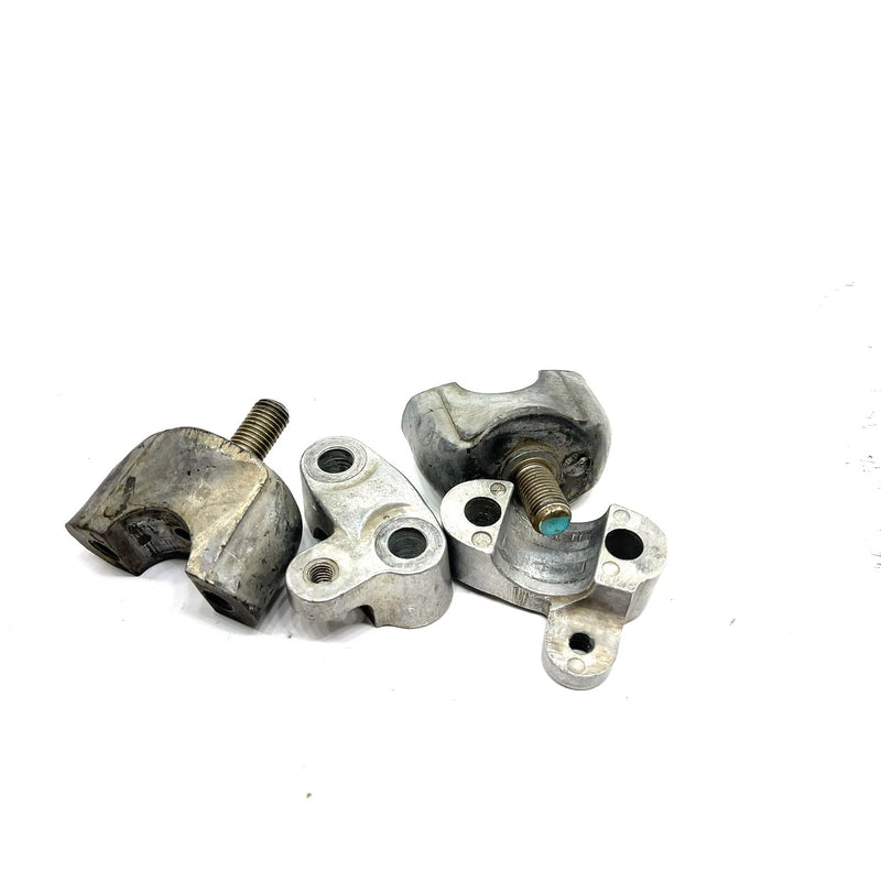 07-14 Honda Rancher 420 OEM Handlebar Clamp Set 53121-HC3-000 AH21