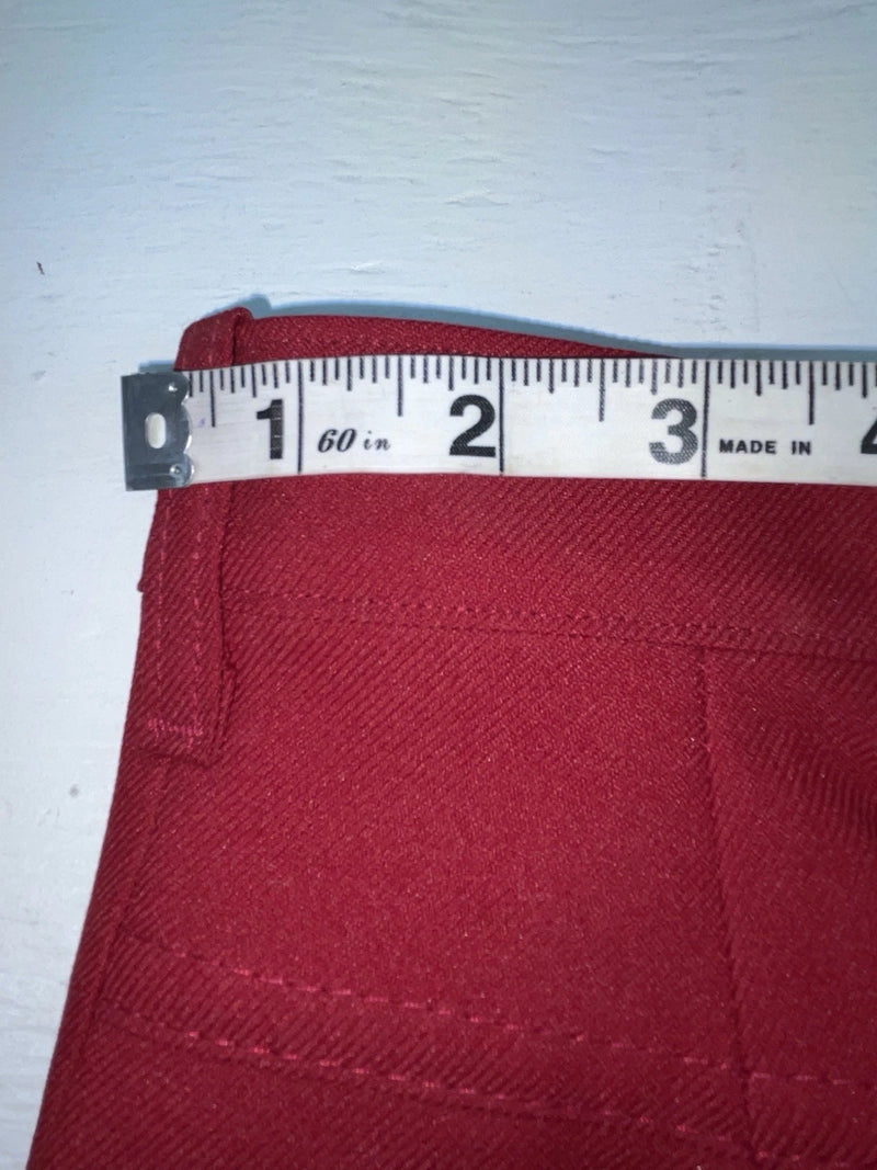 New Vintage Red Dickson Jenkins Polyester Pants #9928 3A-43