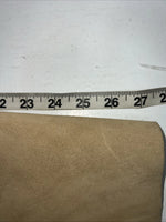 NOS Tan Children’s Show Chaps With Fringe Adjustable Waist 36” L-40