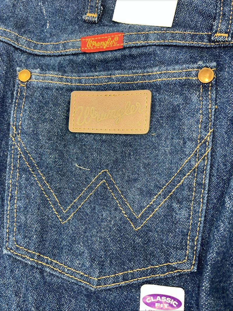 New Men’s Wrangler Cowboy Cut Classic Fit Denim Jeans. 17/18x34 K-10