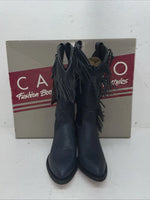 New Women’s Navy With Fridge Capezio Cowboy Boots. L 692 5 M. 2-48