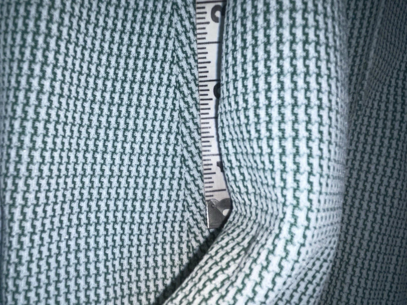New Vintage Green Checkered Dickson Jenkins Polyester Pants #535 3A-20