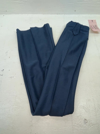 New Vintage Blue Western Heritage Polyester Pants #G31 3A-98