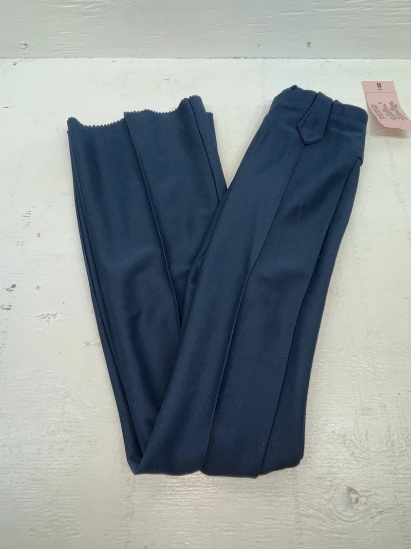 New Vintage Blue Western Heritage Polyester Pants #G31 3A-98