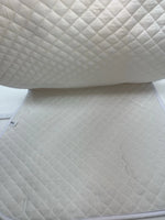 New International White English All Purpose Saddle Pad Full #158553 MM-600