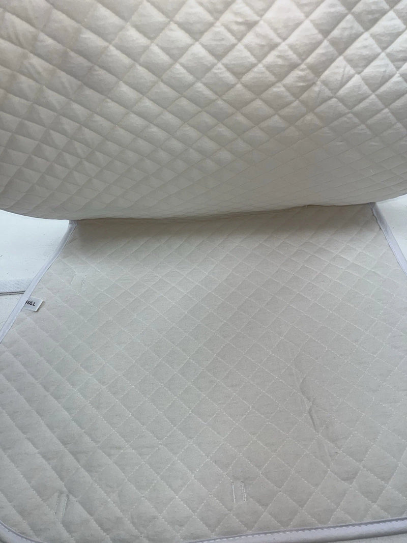 New International White English All Purpose Saddle Pad Full #158553 MM-600