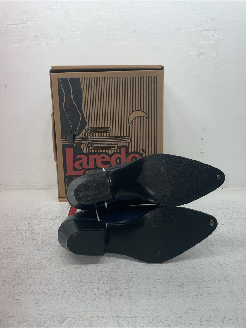 New Youth U.S. Flag Laredo Cowboy Boots. 1644 5 M. 2-119