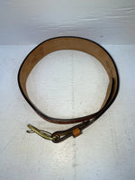 New Brown Genuine Leather Longhorn Tooled 28” Belt #82881 NN-83