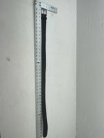 New Black Genuine Leather Tooled 34” Belt #UN605 JJ-11