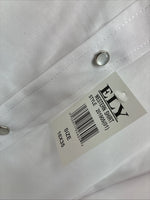 New Men’s ELY Cattleman White Western Long Sleeve Pearl Snap 16 X 35 Large T-62