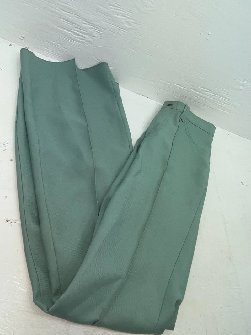 New Vintage Turquoise Dickson Jenkins Polyester Pants #581 VV-94 