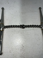 New Weaver SS Twisted Wire Full Cheek Bit 5” T-500