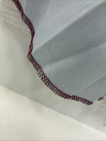 New Men’s Dee-Cee Grey Red Long Sleeve Pearl Snap 16.5 X 33 Large X-65
