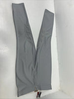 New Women’s Grey Breeks Knee Patch English Riding Pants. Large D-50