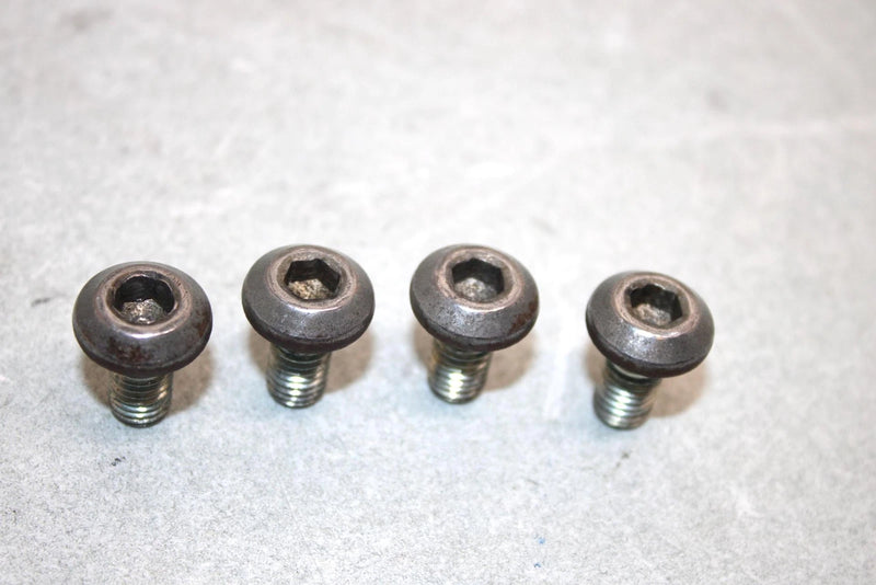 03 Yamaha  Kodiak 450 Awd Oem Rear Brake Rotor Bolt Set Of 4 90109-081G0-00 AY44