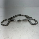 New Congress Leather 5” Smooth Mouth Pelham Bit #47842 LLL-25