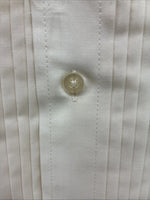 New Men’s Classix Yellow Under Shirt Tux Long Sleeve Button Up 4XL J-41