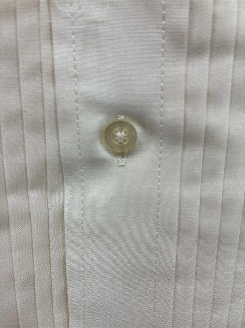 New Men’s Classix Yellow Under Shirt Tux Long Sleeve Button Up 4XL J-41