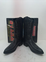 New Men’s Black Texas Brand Cowboy Boots. 251542361 10.5 10 1/2 D. 7-53