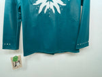 New Women’s Teal 1849 Authentic Ranchwear Show Vest S #77872 3B-104