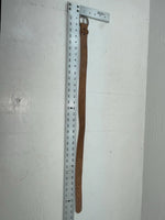 New Brown Genuine Leather Chambers Tooled 28” Belt #WY544 JJ-105