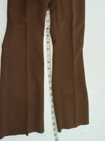 New Vintage Brown Polyester Pants #8450080 SS-102￼