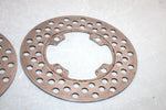 05 Yamaha  Bruin  4wd Hunter  Oem Front Brake Rotor Pair 5ND-F582T-00-00 AY38