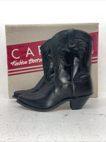 New Women’s Black Capezio Cowboy Boots. L 290 9 M. 15-75