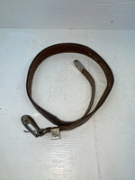 New Brown Genuine Leather Tooled 28” Belt #5020 NN-27