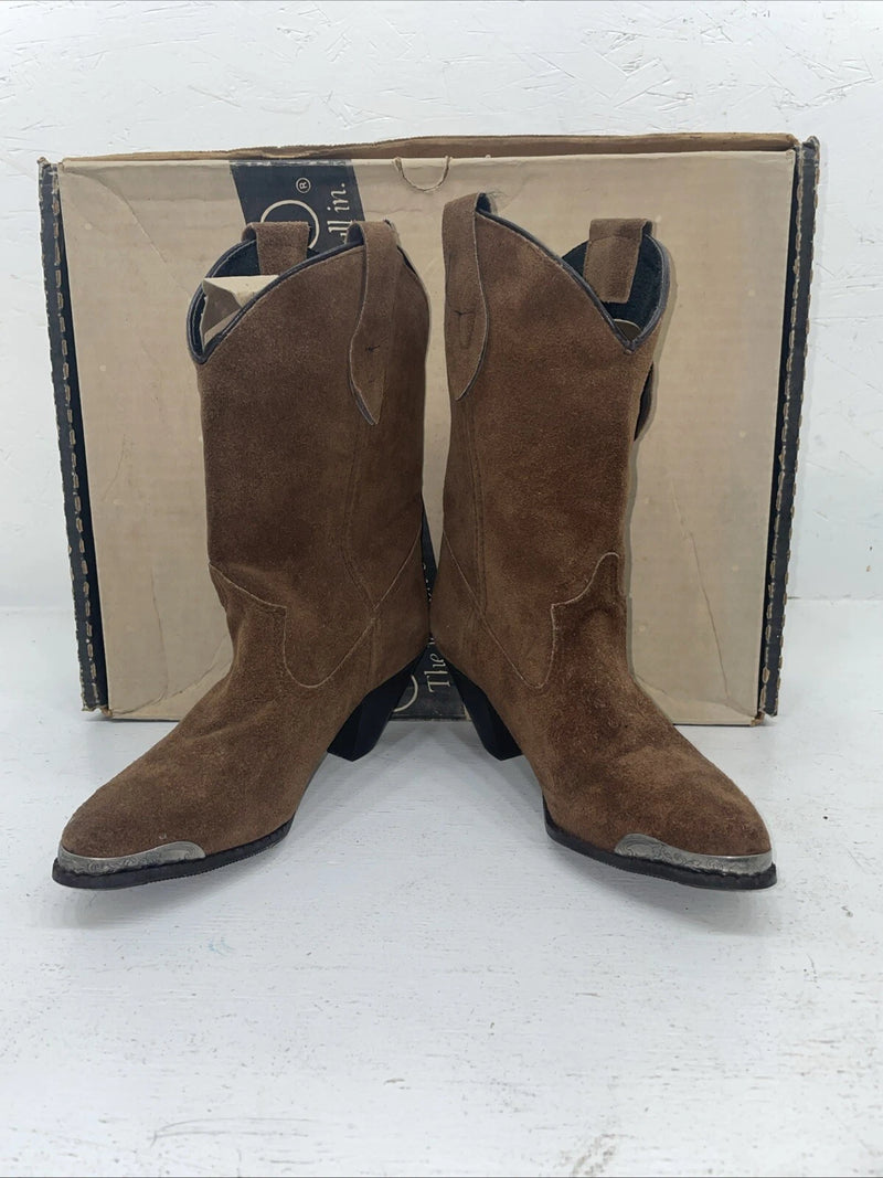New Women’s Brown Capezio Cowboy Boots. L 611 6.5 6 1/2 M. 18-8