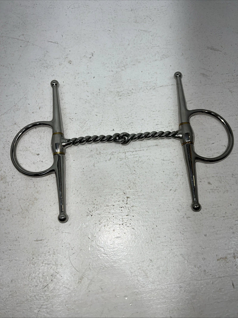 New Weaver SS Twisted Wire Full Cheek Bit 5” T-500
