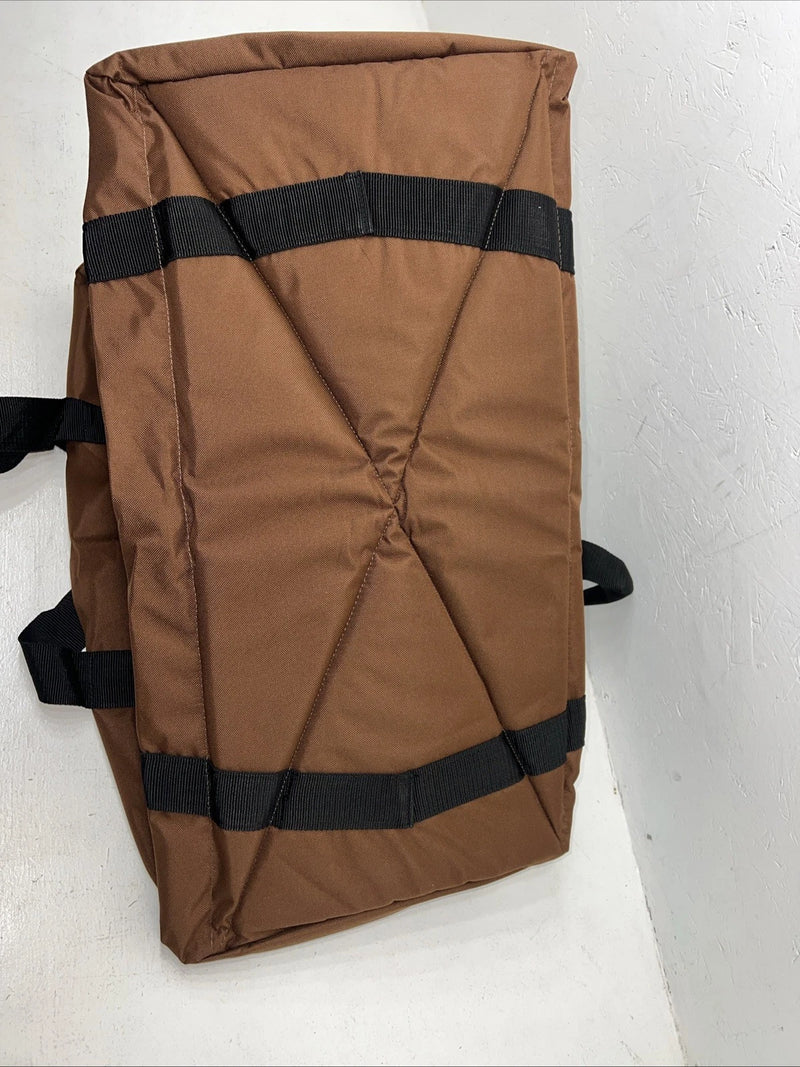 New Brown Nylon Padded Bottom Saddle Holder #1452 N-500