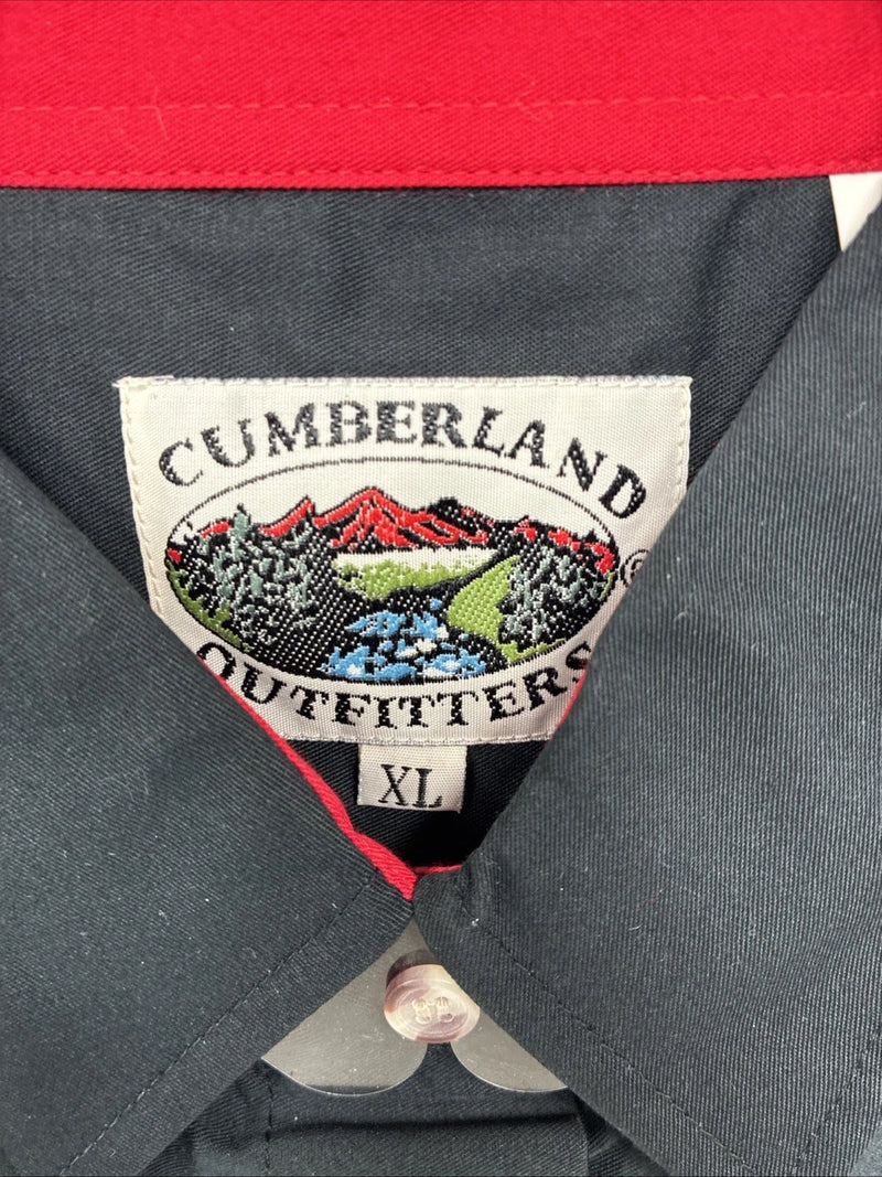 New Men’s Cumberland Multicolor Short Sleeve Button Up XL II-64