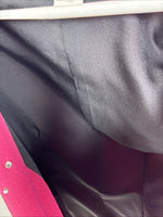 New Women’s To Dy For Pink Black Long Sleeve Button Up Size XL YY-101