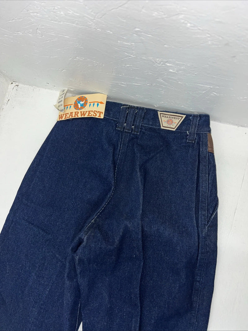 New Women’s Wearwest Regular Fit No Back Pockets Denim Jeans. 9/10x36 P-9