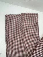 New Vintage Red And White Checkered Lee Polyester Pants #2600362 SS-84