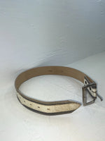 New Blue Genuine Leather 26” Belt #7330 JJ-96