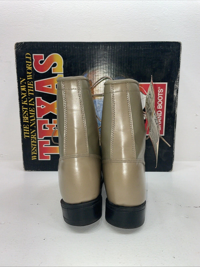New Women’s Brown Lace Up Texas Brand Cowboy Boots. 4498 9 M. 15-85