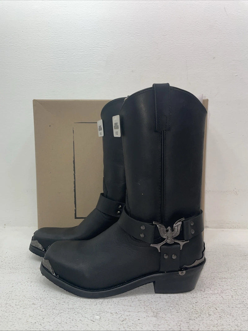 New Men’s Black Smoky Mountain Cowboy Boots. 4602 8 E E. 1-98