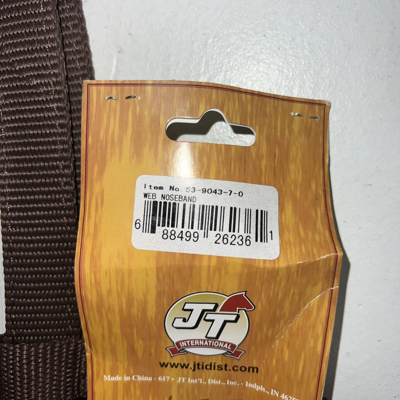 New Tough 1 Brown Nylon Web Noseband Tie down #53-9043 3C-10